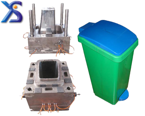 Plastic Dustbin mould 