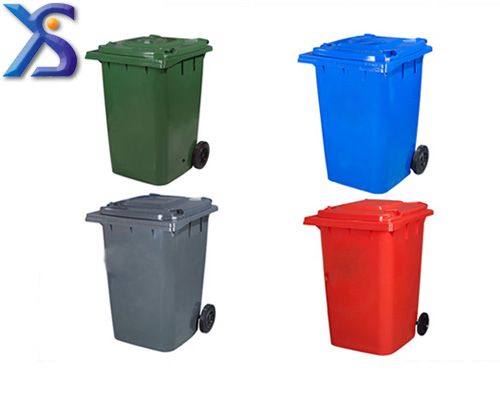 Plastic trash can mould 