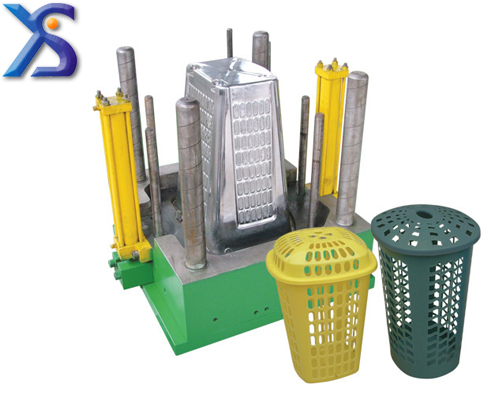 Plastic laundary basket mould 